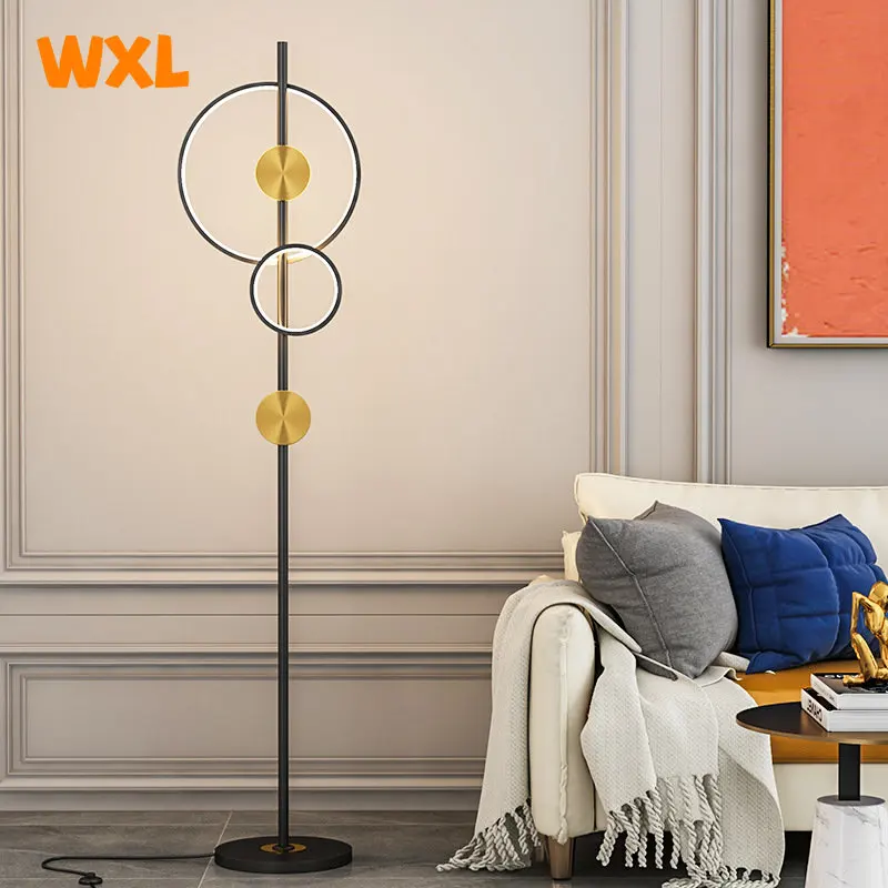 lampadaire led art déco moderne en métal pour intérieur décoratif - Image 5