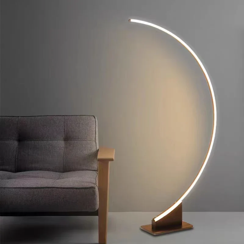 Lampadaire Led en forme d'arc nordique - Image 4