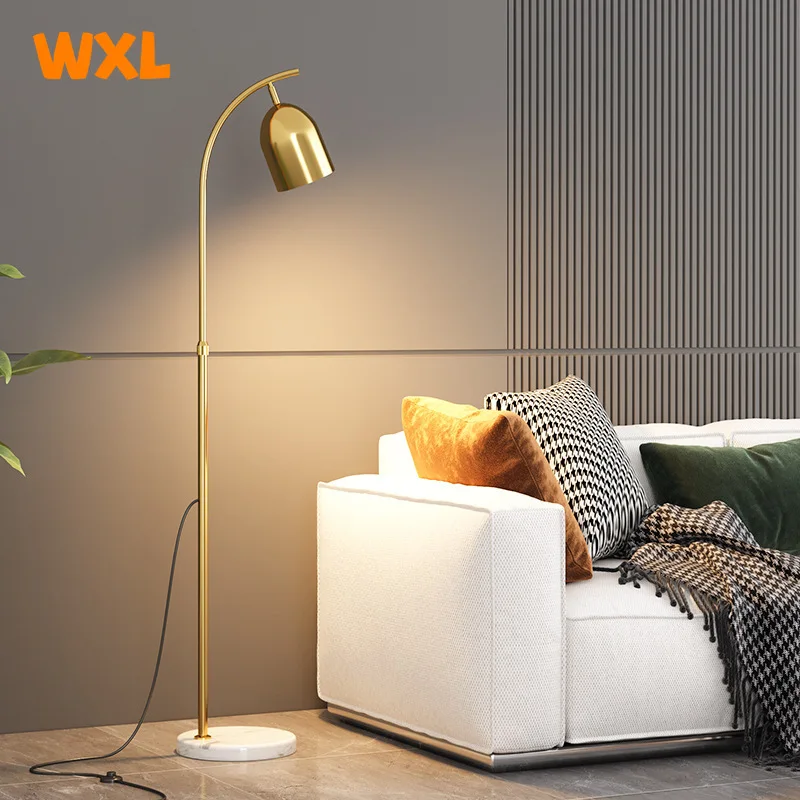 lampadaire led moderne à éclairage réglable design nordique - Image 2