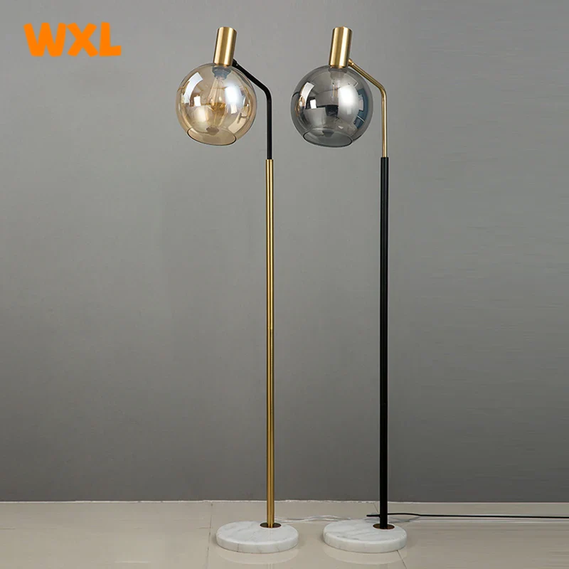 lampadaire led moderne en marbre avec éclairage réglable - Image 3