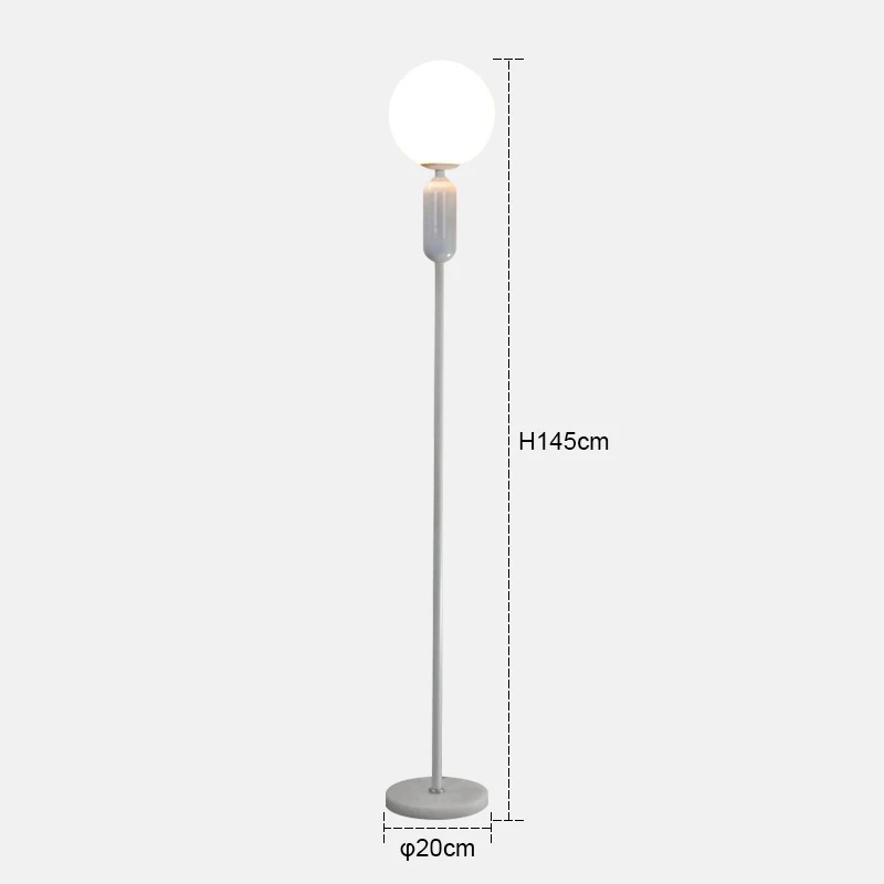 lampadaire led scandinave pour un éclairage intérieur moderne - Image 8