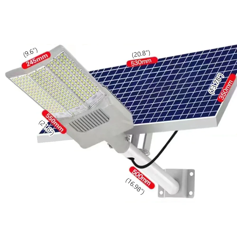 lampadaire led solaire super lumineux pour extérieur et jardin - Image 11