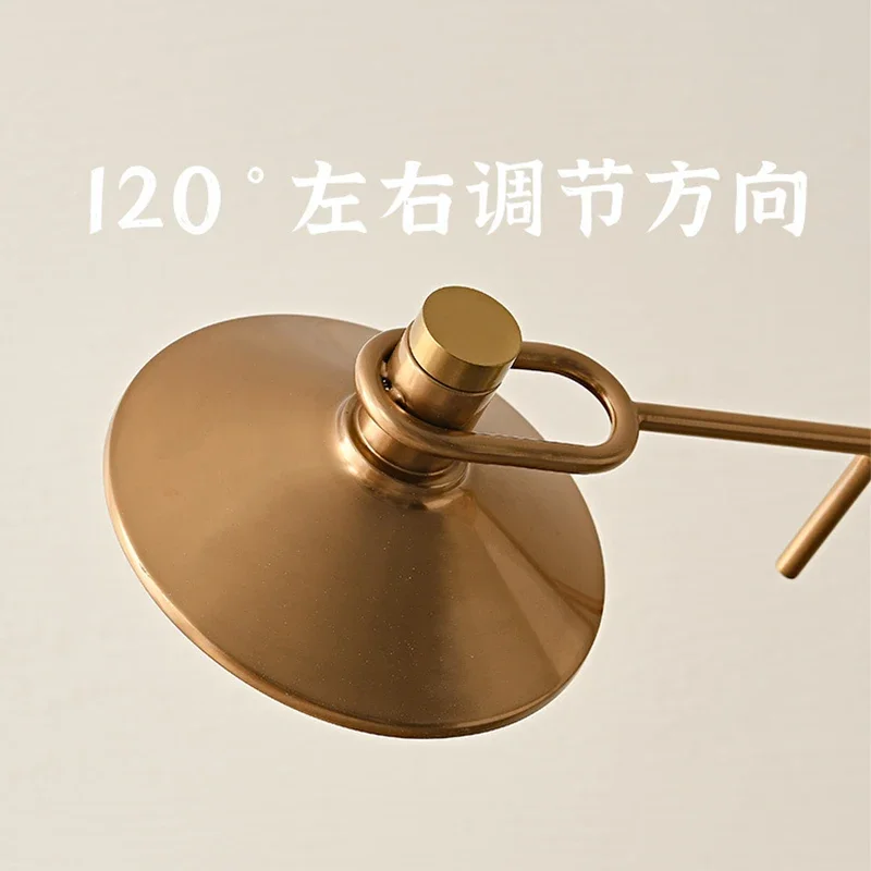 lampadaire moderne en bois massif pour décoration rétro à LED - Image 4