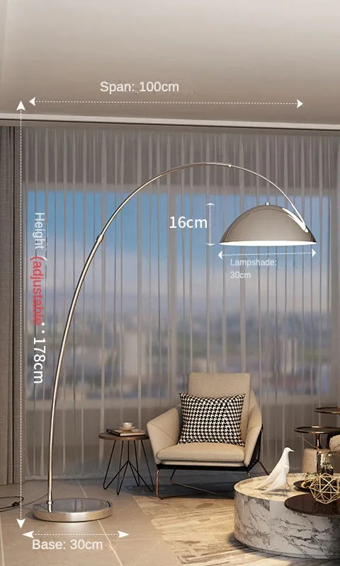 Lampadaire moderne et Simple en fer - Image 12