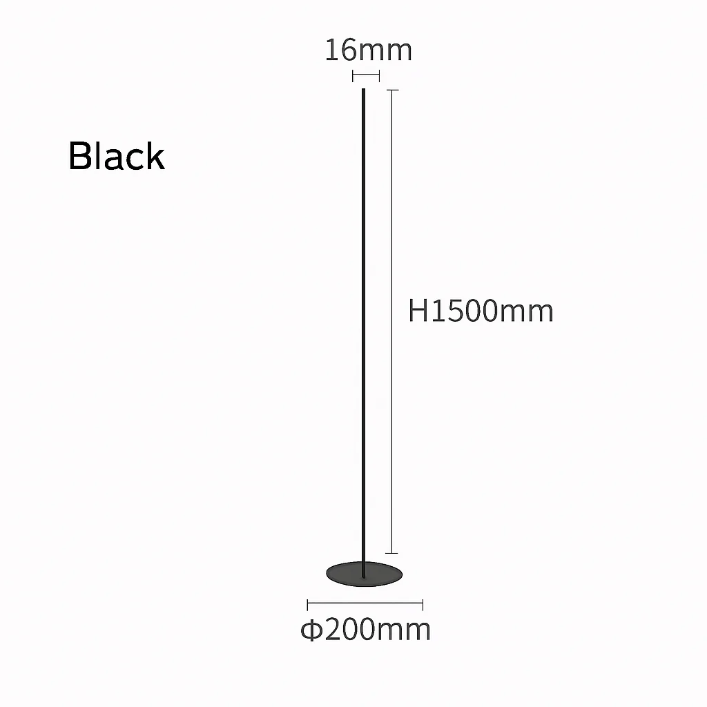 lampadaire moderne minimaliste à led pour intérieur élégant - Image 7