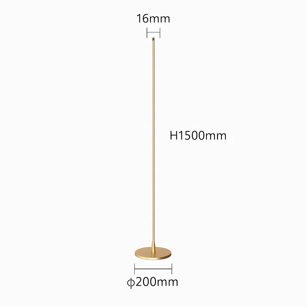 lampadaire moderne minimaliste à led pour intérieur élégant - Image 8