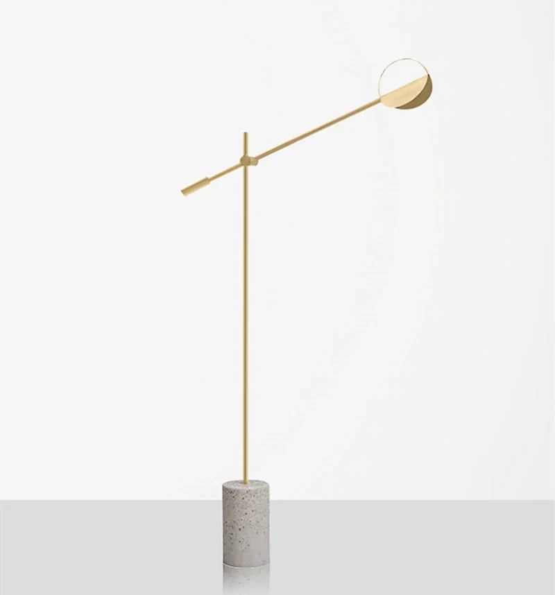 lampadaire nordique en fer style industriel pour décoration intérieure - Image 8