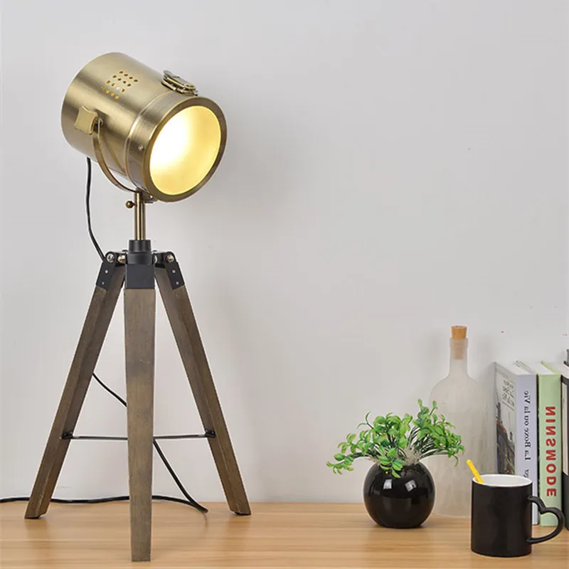 lampadaire nordique LED en bois massif pour intérieur moderne - Image 4