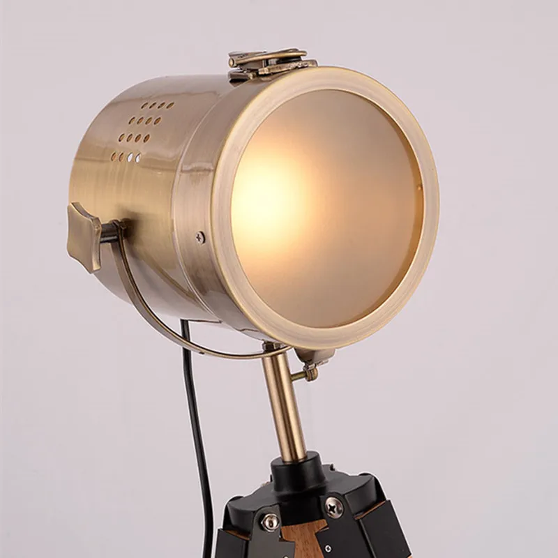 lampadaire nordique LED en bois massif pour intérieur moderne - Image 5