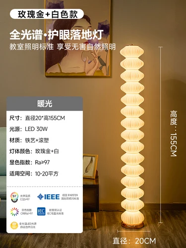 Lampadaire nordique moderne pour salon - Image 19