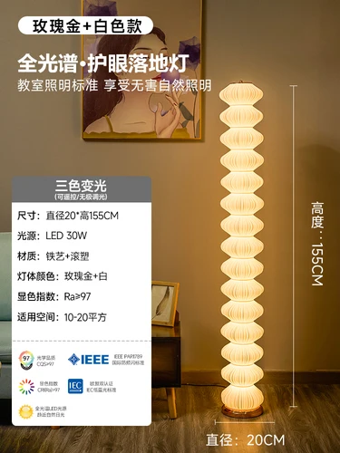 Lampadaire nordique moderne pour salon - Image 20