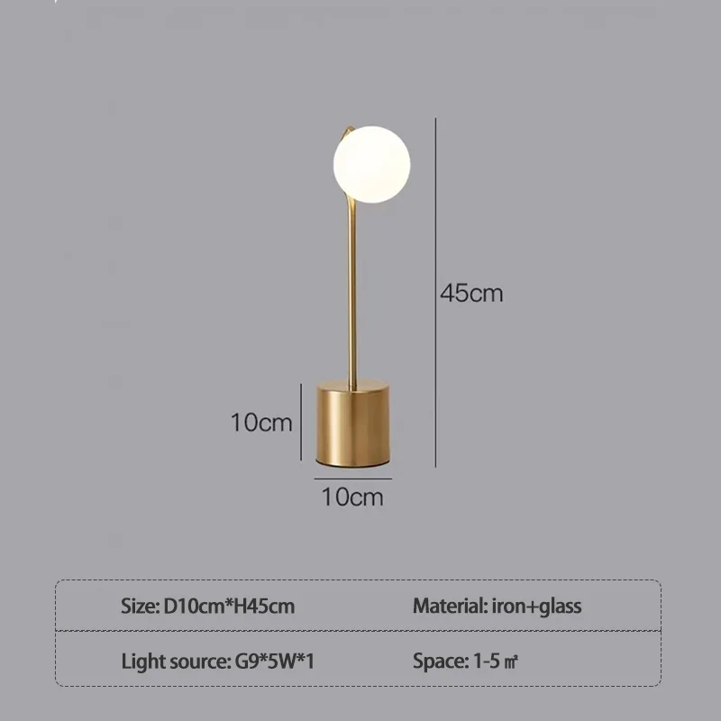 lampadaire post-moderne design nordique à trois têtes en verre blanc - Image 9