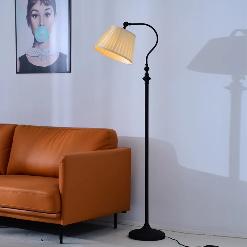 lampadaire rétro créatif en fer style industriel pour intérieur moderne - Image 7