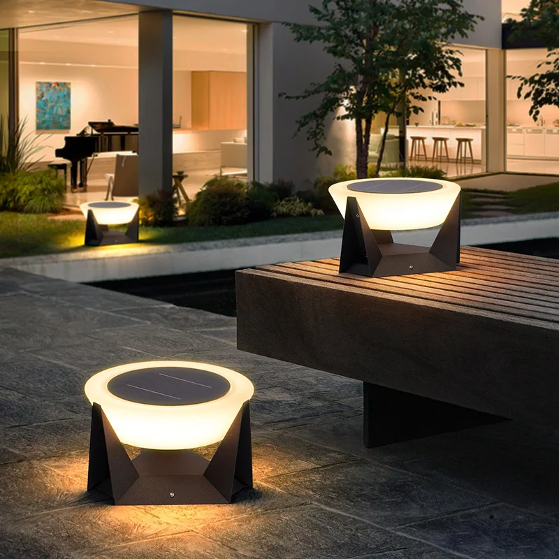 lampadaire solaire moderne pour jardin et terrasse - Image 5
