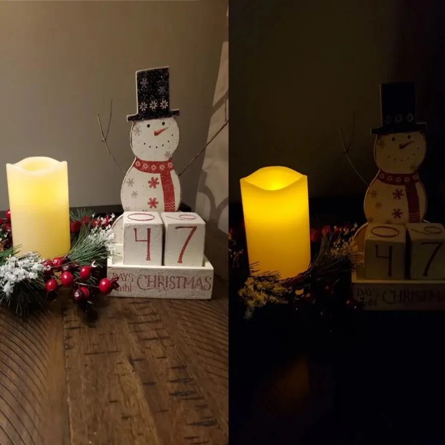 lampe à bougie électrique sans flamme pour décorations de mariage et fêtes - Image 5