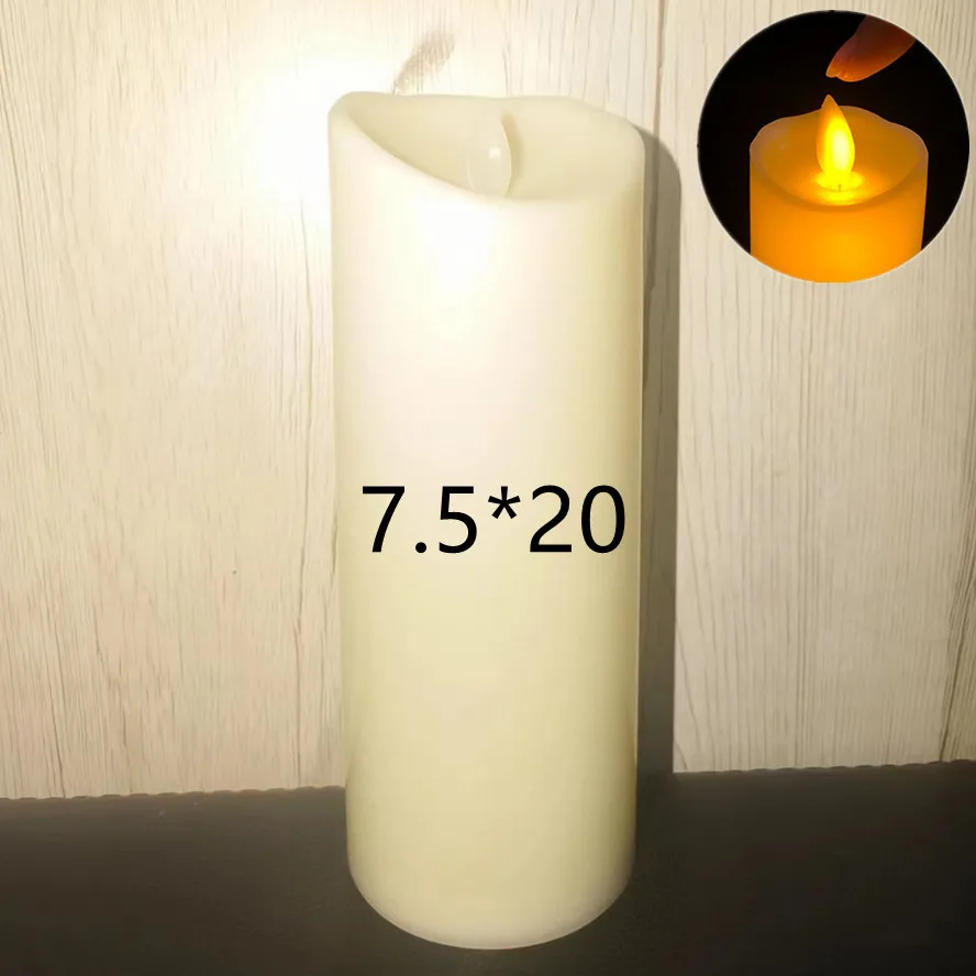lampe à poser électrique avec bougies sans flamme pour décorations festives - Image 10