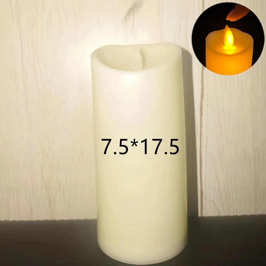 lampe à poser électrique avec bougies sans flamme pour décorations festives - Image 8