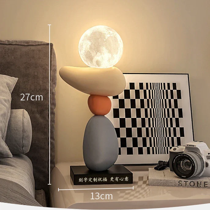 lampe à poser en pierre pour ambiance relaxante et décorative - Image 10