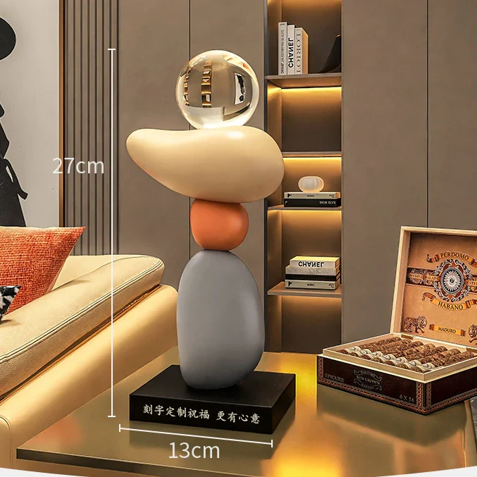 lampe à poser en pierre pour ambiance relaxante et décorative - Image 8