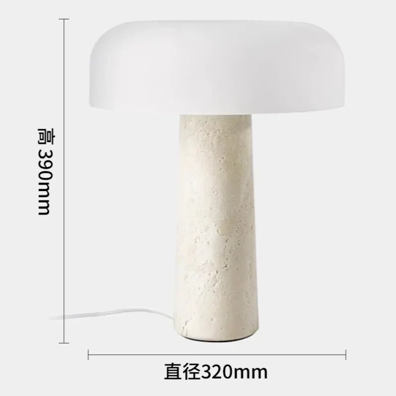 lampe à poser en travertin naturel design créatif pour décoration intérieure - Image 7