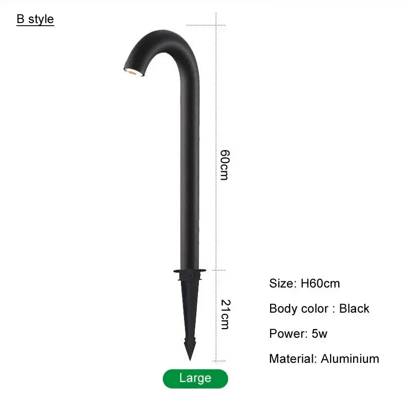 lampe à poser moderne en aluminium pour jardin extérieur étanche - Image 7