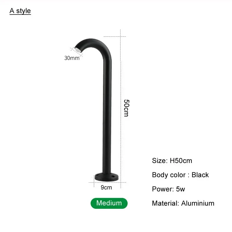 lampe à poser moderne en aluminium pour jardin extérieur étanche - Image 8