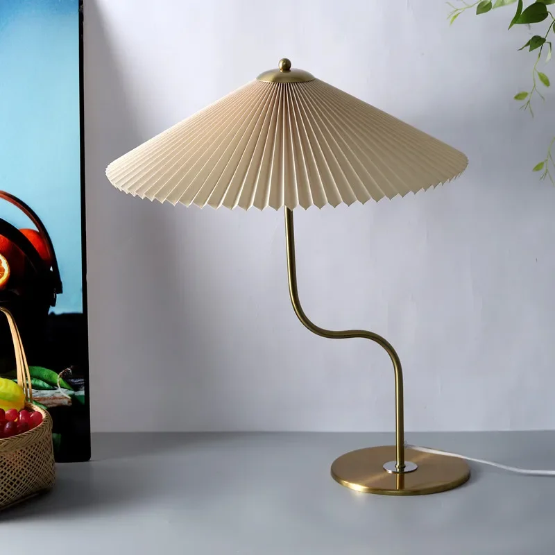 lampe à poser rétro en forme de parapluie décoratif pivotant - Image 12