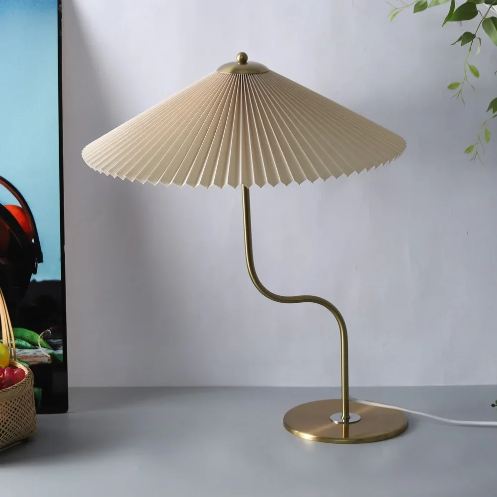 lampe à poser rétro en forme de parapluie décoratif pivotant - Image 5