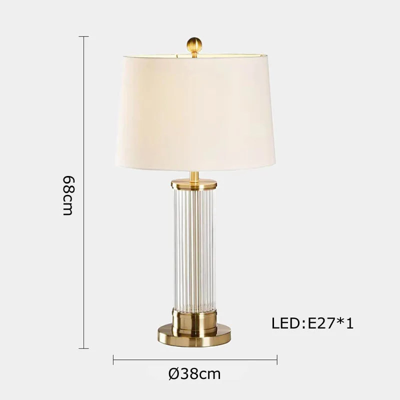 lampe à poser rétro en tissu marbré pour décoration intérieure - Image 11