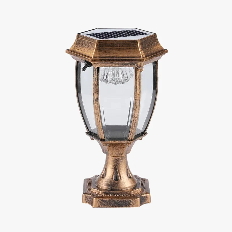 lampe à poser solaire moderne étanche pour éclairage extérieur - Image 6