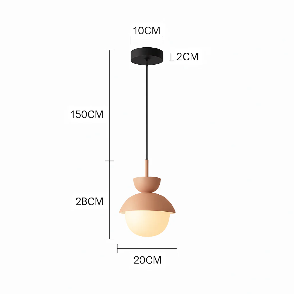Suspension moderne nordique boule de verre luminaires suspendus suspension cuisine salle à manger chambre décor à la maison luminaire lustre - Image 11