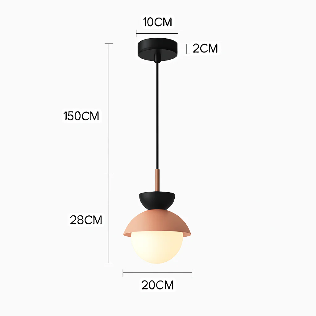 Suspension moderne nordique boule de verre luminaires suspendus suspension cuisine salle à manger chambre décor à la maison luminaire lustre - Image 14