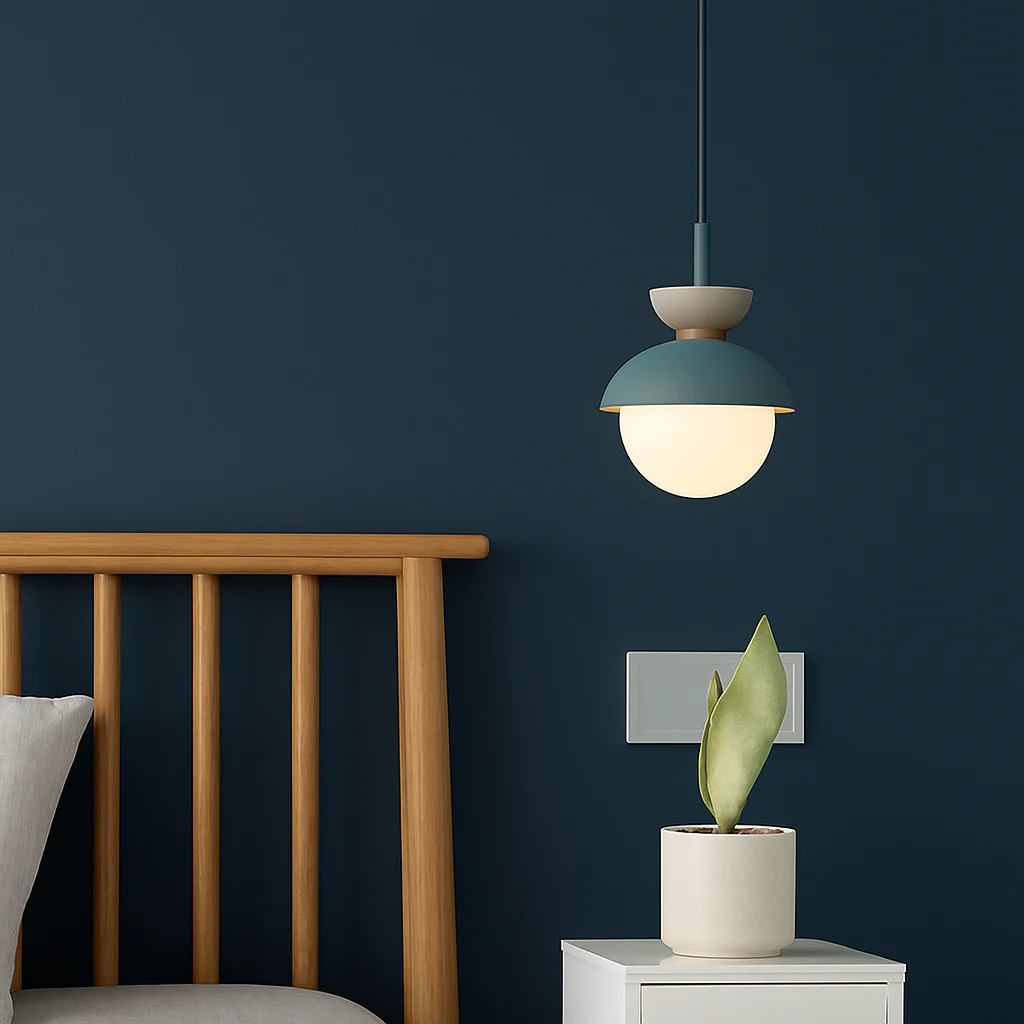 Suspension moderne nordique boule de verre luminaires suspendus suspension cuisine salle à manger chambre décor à la maison luminaire lustre - Image 3
