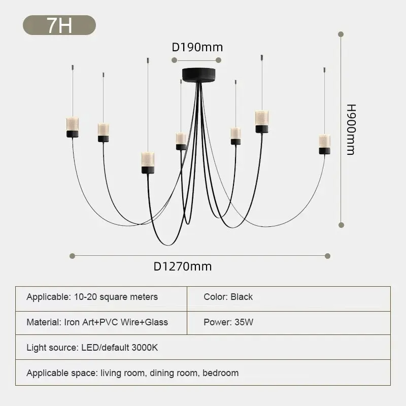 lampe au design personnalisé pour un intérieur moderne et élégant - Image 7