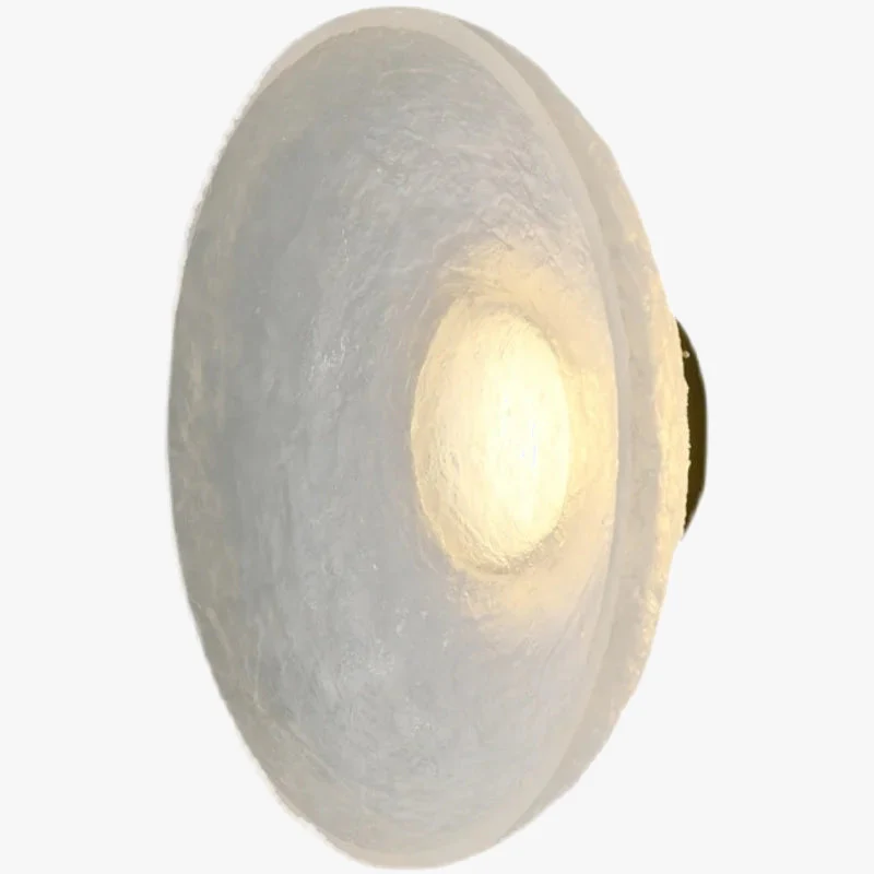 lampe circulaire design pour intérieur moderne en résine transparente - Image 6