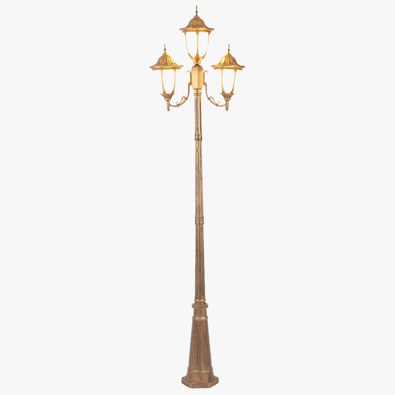 lampe d'extérieur rétro européenne pour jardin et parc - Image 2