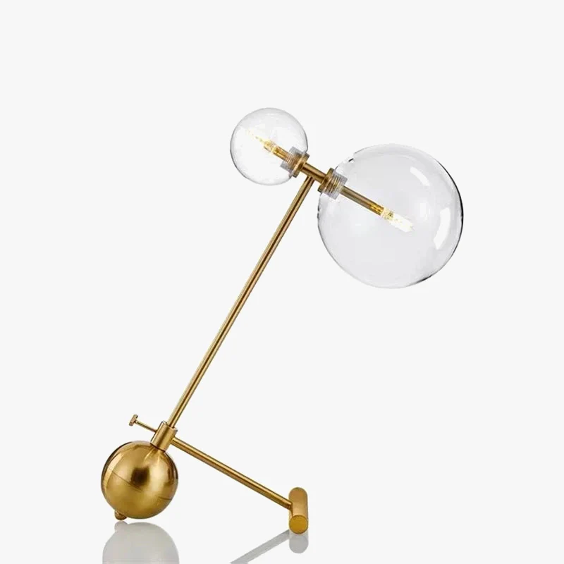 lampe de bureau en verre design rétro nordique moderne - Image 6