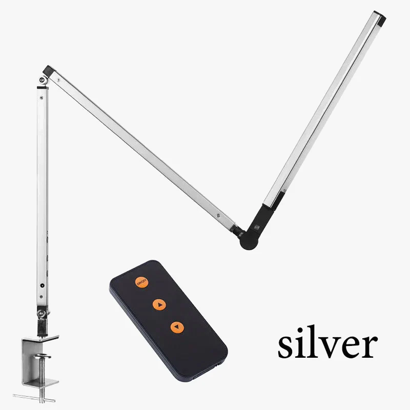 lampe de bureau led créative bras pivotant et intensité variable - Image 5