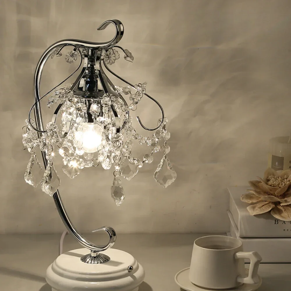 lampe de bureau led en cristal pour décoration moderne intérieure - Image 3