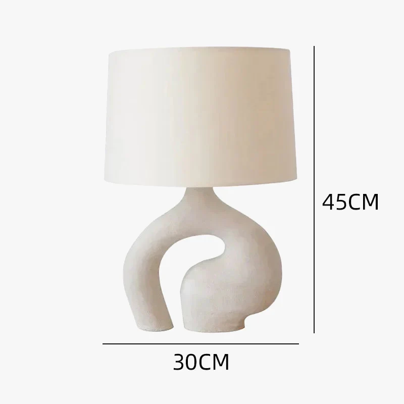 lampe de bureau moderne en tissu pour décoration intérieure nordique - Image 6