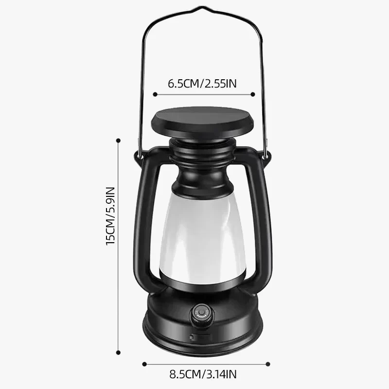 lampe de bureau rétro en forme de cheval décorative pour intérieur et extérieur - Image 3