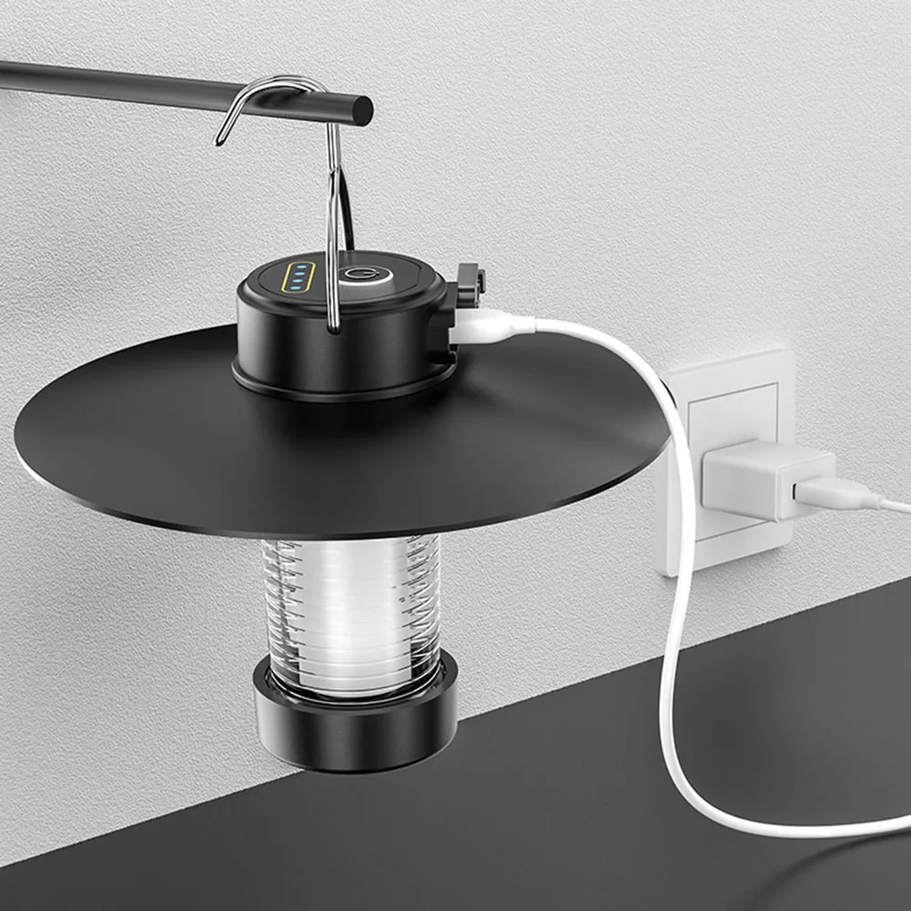 lampe de camping led magnétique lumière d'urgence portable et rechargeable - Image 3