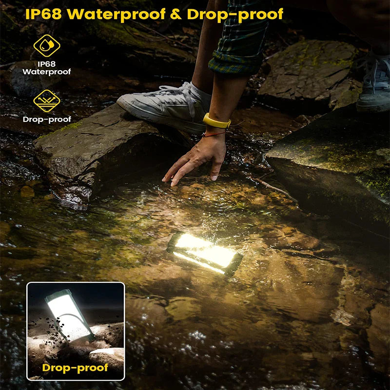 lampe de camping rechargeable 106 led portable et pratique - Image 4