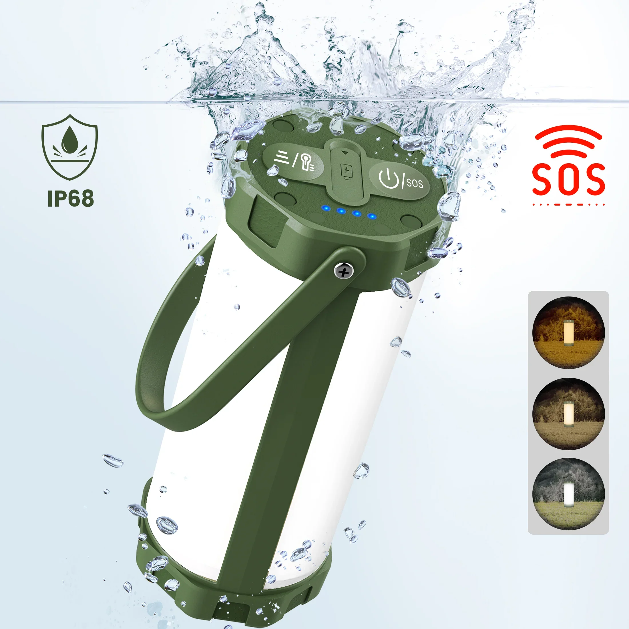 lampe de camping rechargeable 106 led portable et pratique - Image 7