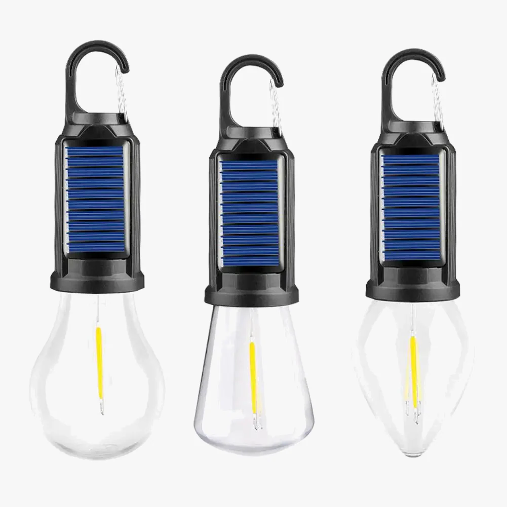 lampe de camping solaire à led avec crochet et usb étanche - Image 6