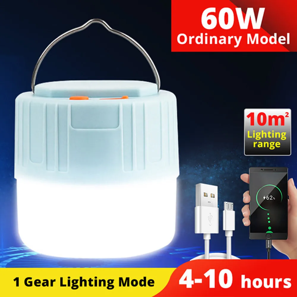 lampe de camping solaire led étanche rechargeable pour activités en extérieur - Image 9