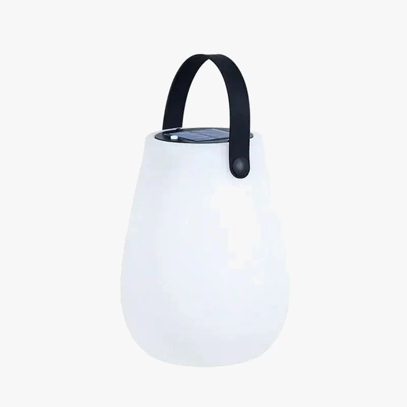 lampe de camping solaire rechargeable avec poignée en silicone - Image 6