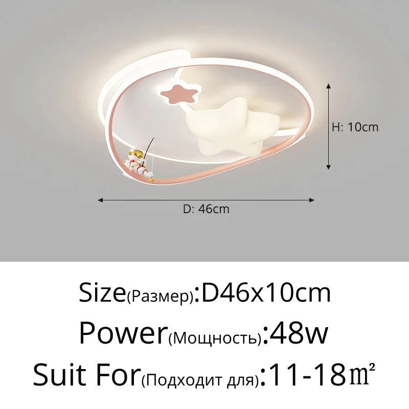 lampe de chambre enfant moderne à protection des yeux étoile créative - Image 10
