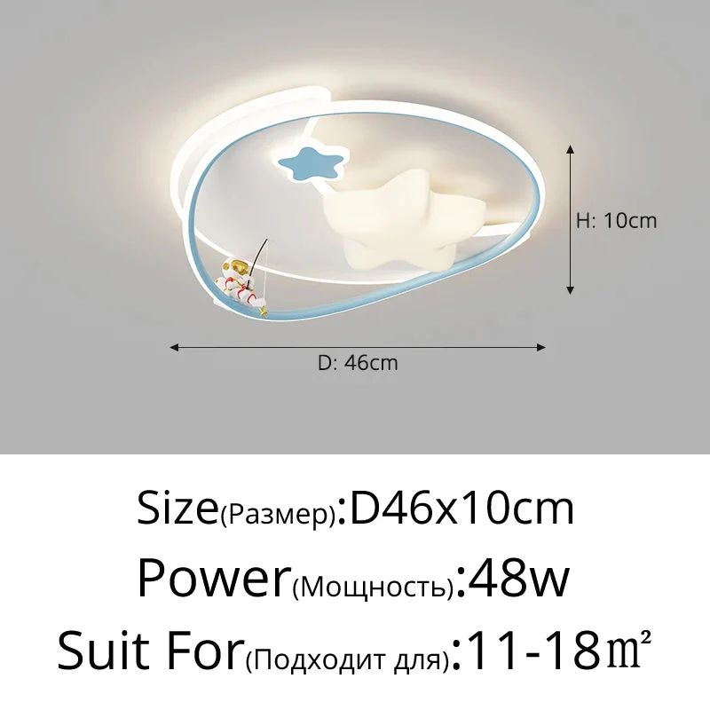 lampe de chambre enfant moderne à protection des yeux étoile créative - Image 9