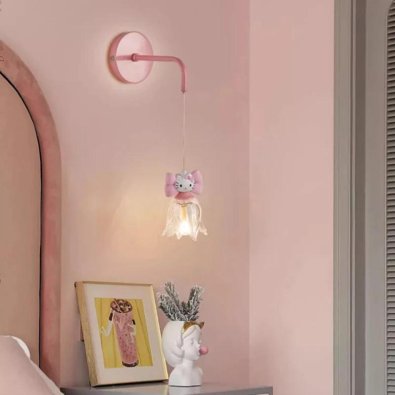 lampe de chevet chaton mignon pour chambre d'enfant décorative - Image 3